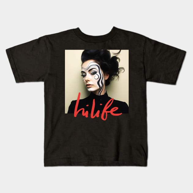 Face Paint Kids T-Shirt by HiLife